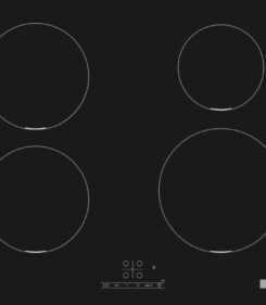 Bosch PIE611BB5E kookplaat Zwart Ingebouwd 60 cm Inductiekookplaat zones 4 zone(s)