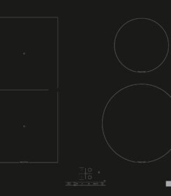 Bosch Serie 4 PVS61RBB5E kookplaat Zwart Ingebouwd 60 cm Inductiekookplaat zones 4 zone(s)