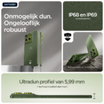 Motorola edge 70 17 cm (6.7") Dual SIM Android 16.0 5G USB Type-C 12 GB 512 GB 4800 mAh Groen