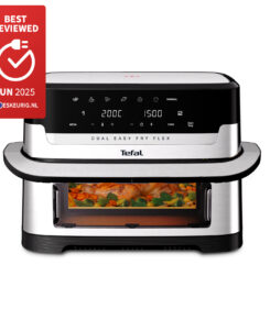 Tefal Dual Easy Fry Flex 9L Air fryer met uitneembaar tussenschot EY922DE0