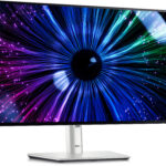 DELL UltraSharp U2424HE computer monitor 60,5 cm (23.8") 1920 x 1080 Pixels Full HD LCD Zwart, Zilver