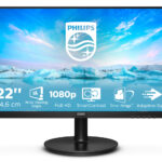Philips V Line 221V8A/00 computer monitor 54,6 cm (21.5") 1920 x 1080 Pixels Full HD LED Zwart