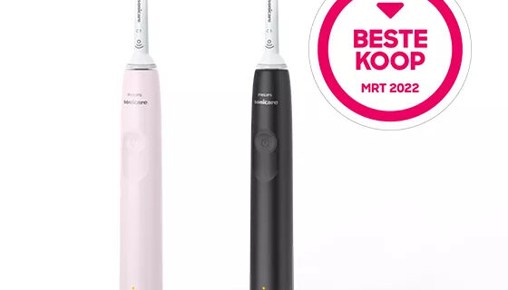 Philips Sonicare 3100 series 3100 series HX3675/15 2x Sonische, elektrische tandenborstels - Zwart/Roze