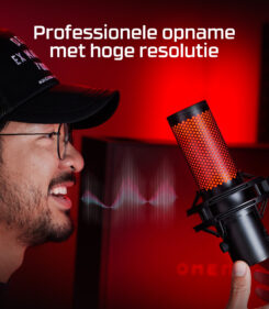 HyperX QuadCast 2 - USB-microfoon (zwart)