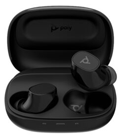 HP Poly Voyager Free 20 Gray Earbuds +Basic Charge Case