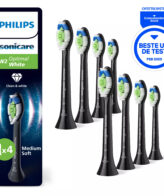 Philips Optimal White HX6068/88 Set van 8 opzetborstels