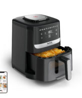 Tefal Easy Fry Silence EY5568 EY5568 5L stille airfryer met kijkvenster