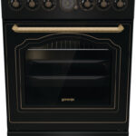 Gorenje GECS5B70CLB Vrijstaand fornuis Electrisch Keramisch Zwart