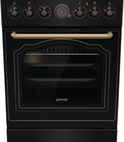 Gorenje GECS5B70CLB Vrijstaand fornuis Electrisch Keramisch Zwart