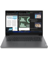 Lenovo V17 G4 IRU Intel® Core™ i5 i5-13420H Laptop 43,9 cm (17.3") Full HD 16 GB DDR4-SDRAM 512 GB SSD Wi-Fi 6 (802.11ax) Windows 11 Pro Engels Grijs