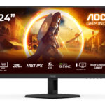 AOC G4 24G4HRE computer monitor 60,5 cm (23.8") 1920 x 1080 Pixels Full HD LED Zwart, Rood