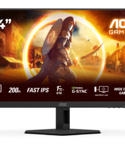 AOC G4 24G4HRE computer monitor 60,5 cm (23.8") 1920 x 1080 Pixels Full HD LED Zwart, Rood