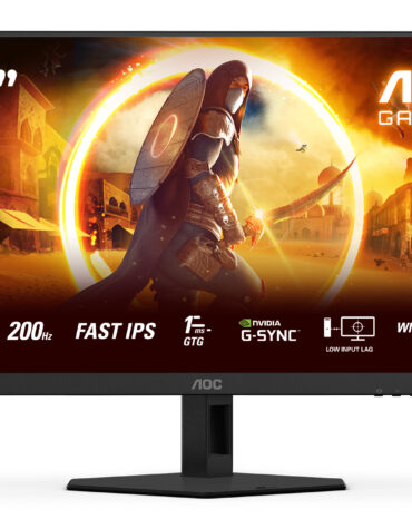 AOC G4 24G4HRE computer monitor 60,5 cm (23.8") 1920 x 1080 Pixels Full HD LED Zwart, Rood