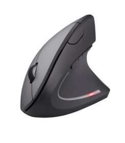 Trust Verto | Ergonomische Muis | DRAADLOZE | Verticaal | Grijs