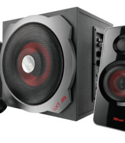 Trust GXT 38 luidspreker set 60 W PC Zwart 2.1 kanalen