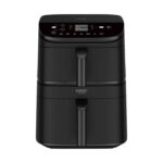 Cosori CAF-DC121-ADER Dubbel 10,8 l Vrijstaand Heteluchtfriteuse Zwart