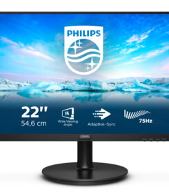Philips V Line 222V8LA/00 computer monitor 54,6 cm (21.5") 1920 x 1080 Pixels Full HD LCD Zwart