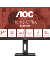 AOC E3 24E3QAF computer monitor 60,5 cm (23.8") 1920 x 1080 Pixels Full HD LCD Zwart