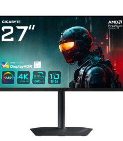 GIGABYTE MO27U2 OLED 4K UHD Gaming Monitor computer monitor 68,6 cm (27") 3840 x 2160 Pixels 4K Ultra HD QD-OLED Zwart