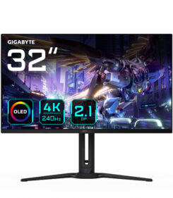 GIGABYTE AORUS FO32U2P computer monitor 80 cm (31.5") 3840 x 2160 Pixels 4K Ultra HD OLED Zwart