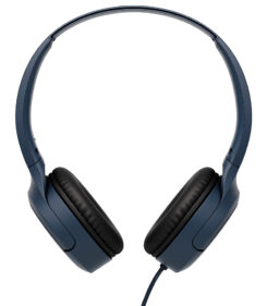 JVC HAS33UC Headset Bedraad Hoofdband Oproepen/muziek USB Type-C Zwart, Blauw