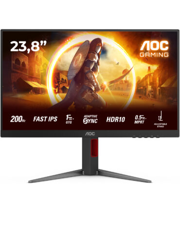 AOC G4 24G4HA computer monitor 60,5 cm (23.8") 1920 x 1080 Pixels Full HD LED Zwart, Rood