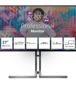 AOC U3 U27U3CV computer monitor 68,6 cm (27") 3840 x 2160 Pixels 4K Ultra HD LCD Zwart