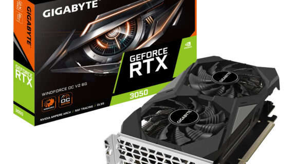 GIGABYTE GeForce RTX 3050 WINDFORCE OC V2 6G NVIDIA 6 GB GDDR6