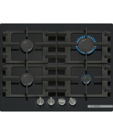 Bosch Serie 4 PNP6B6K40 kookplaat Zwart Ingebouwd 60 cm Gaskookplaat 4 zone(s)