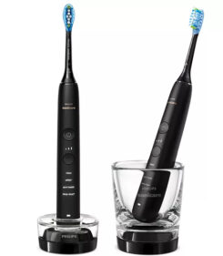Philips Sonicare DiamondClean 9000 series DiamondClean 9000 HX9914/54 2x Elektrische sonische tandenborstels met app Zwart