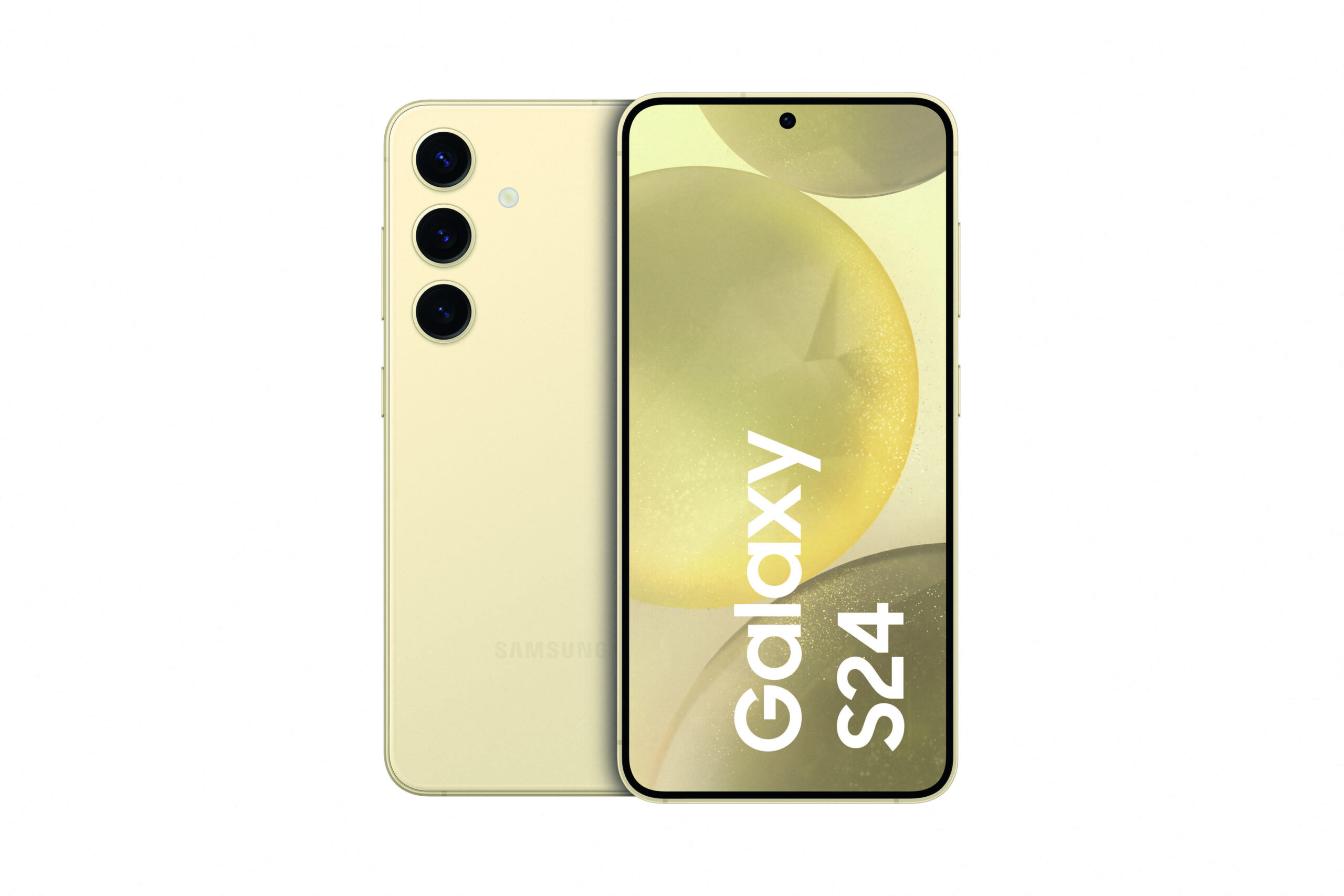 Samsung Galaxy S24 15,8 cm (6.2") Dual SIM Android 14 5G USB Type-C 8 GB 128 GB 4000 mAh Amber, Geel