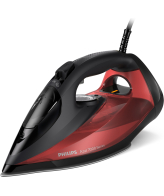 Philips 7000 series DST7022/40 HV-stoomstrijkijzer zwart/rood