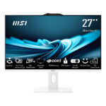 MSI Pro AP272P 14M-1029EU Intel® Core™ i5 i5-14400 68,6 cm (27") 1920 x 1080 Pixels Alles-in-één-pc 16 GB DDR5-SDRAM 512 GB SSD Windows 11 Pro Wi-Fi 6E (802.11ax) Wit