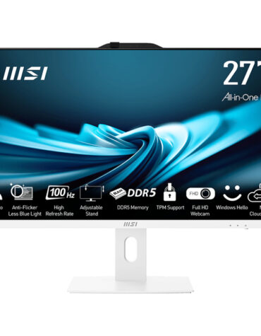 MSI Pro AP272P 14M-1029EU Intel® Core™ i5 i5-14400 68,6 cm (27") 1920 x 1080 Pixels Alles-in-één-pc 16 GB DDR5-SDRAM 512 GB SSD Windows 11 Pro Wi-Fi 6E (802.11ax) Wit