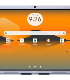 AG Neovo interactief whiteboard 163,8 cm (64.5") 3840 x 2160 Pixels Touchscreen Zwart, Zilver
