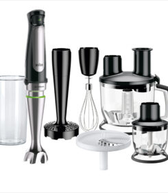 Braun MQ 7087X 1,2 l Staafmixer 1000 W Zwart, Roestvrijstaal