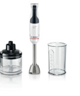 Bosch Serie 4 MSM4W420 blender 0,6 l Staafmixer 800 W Zwart, Transparant, Wit