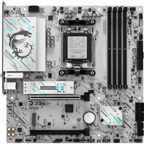 MSI B840M GAMING PLUS WIFI6E moederbord AMD B840 Socket AM5 micro ATX