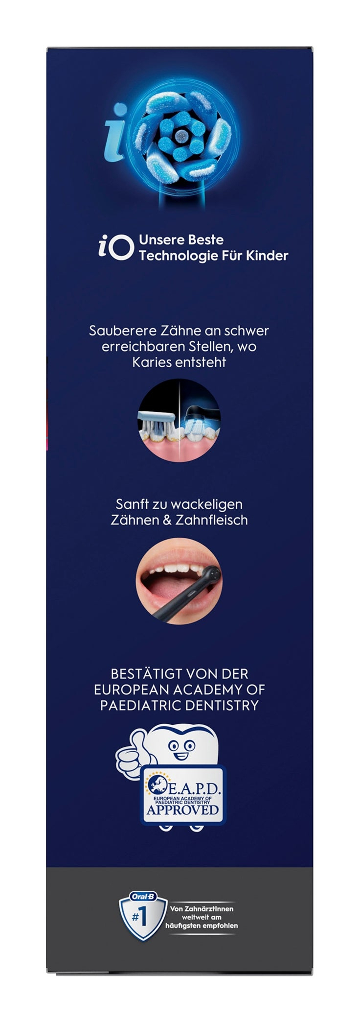 Oral-B iO Kids Spiderman Kind Roterende tandenborstel Zwart - Afbeelding 11