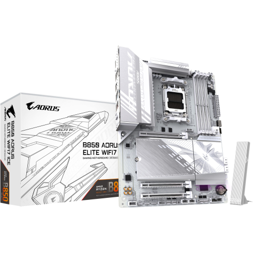 GIGABYTE B850 AORUS ELITE WIFI7 ICE AMD B850 Socket AM5 ATX