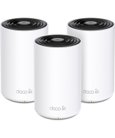 TP-Link Deco XE75 Pro (3-pack) Tri-band (2,4 GHz / 5 GHz / 6 GHz) Wi-Fi 6E (802.11ax) Wit Intern