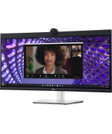 DELL P Series P3424WEB computer monitor 86,7 cm (34.1") 3440 x 1440 Pixels 4K Ultra HD LCD Zwart
