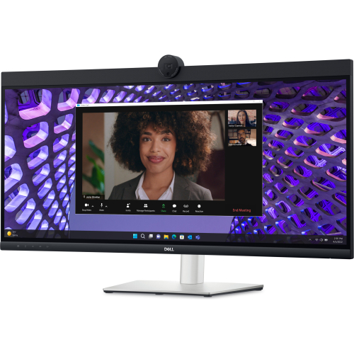 DELL P Series P3424WEB computer monitor 86,7 cm (34.1") 3440 x 1440 Pixels 4K Ultra HD LCD Zwart