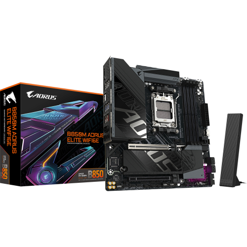 GIGABYTE B850M AORUS ELITE WIFI6E AMD B850 Socket AM5 micro ATX