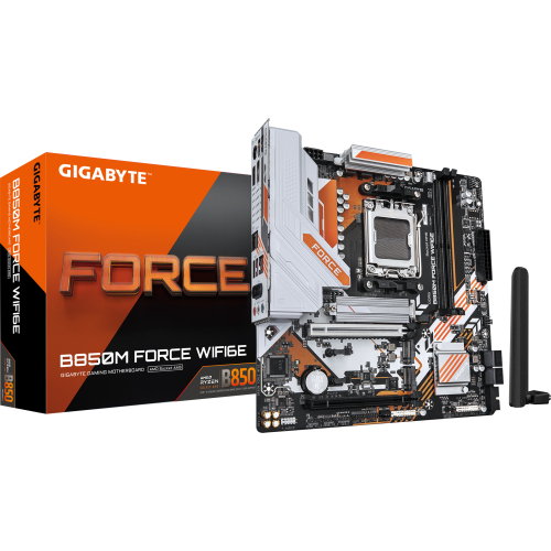 GIGABYTE B850M FORCE WIFI6E AMD B850 Socket AM5 micro ATX