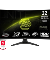 MSI MAG 325CQF computer monitor 80 cm (31.5") 2560 x 1440 Pixels Wide Quad HD Zwart