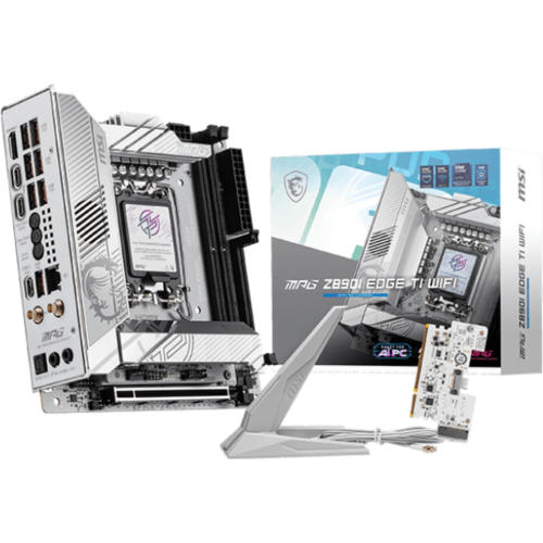 MSI MPG Z890I EDGE TI WIFI moederbord Intel Z890 LGA 1851 (Socket V1) mini ITX