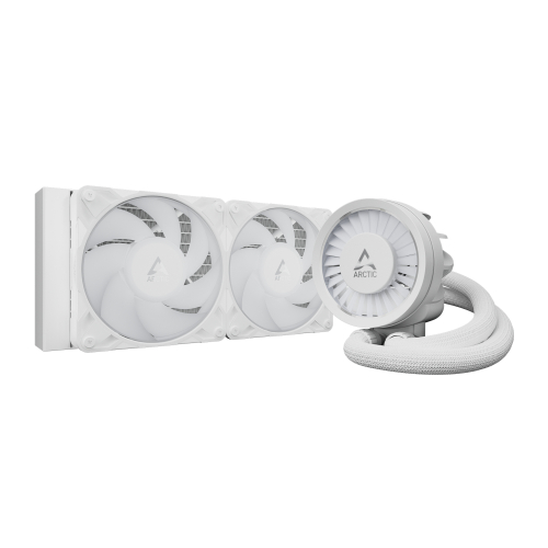 ARCTIC Liquid Freezer III Pro 240 A-RGB Processor Alles-in-één vloeistofkoeler 12 cm Wit 1 stuk(s)