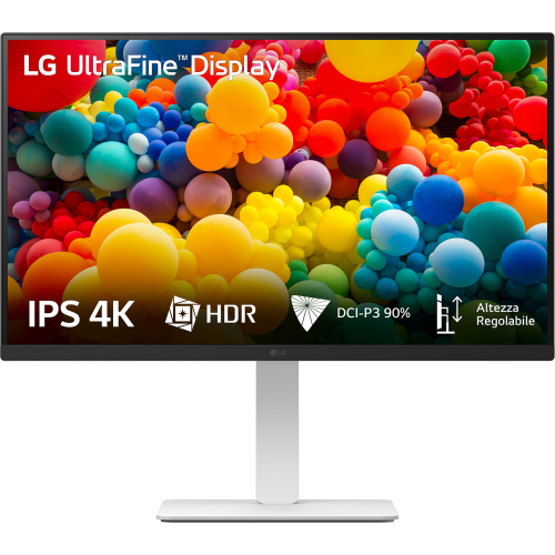 LG 27US550-W computer monitor 68,6 cm (27") 3840 x 2160 Pixels 4K Ultra HD LCD Wit