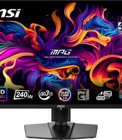 MSI MPG 321URX QD-OLED computer monitor 80 cm (31.5") 3840 x 2160 Pixels 4K Ultra HD Zwart